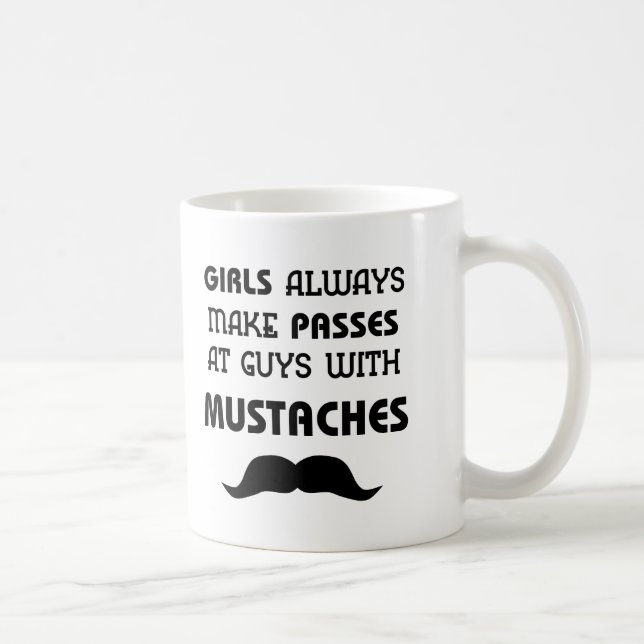 Taza De Café Mustache (Derecha)
