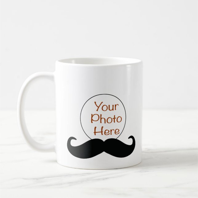 Taza De Café Mustache Mug (Izquierda)