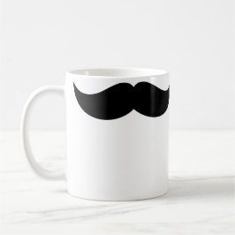 Taza De Café Mustache Mug