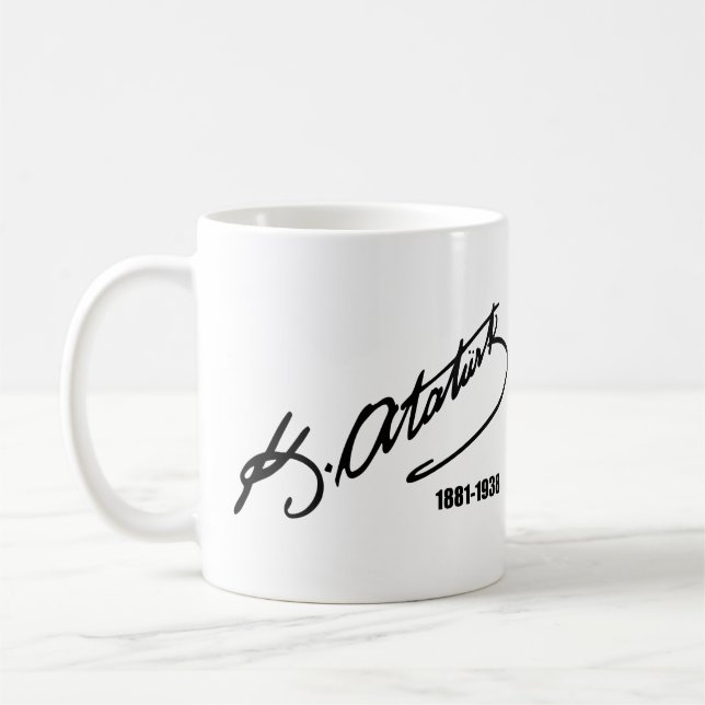 Taza De Café Mustafa Kemal Ataturk (Izquierda)