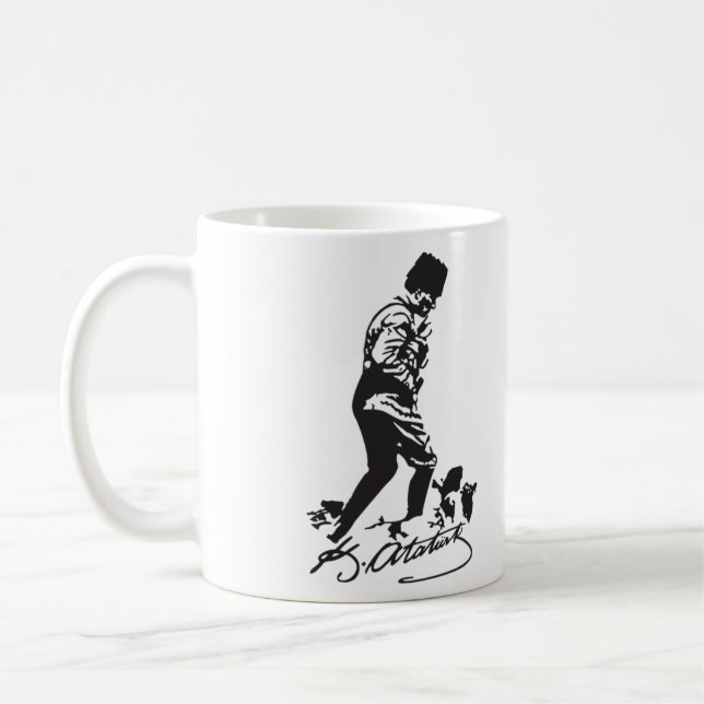 Taza De Café Mustafa Kemal Ataturk (Izquierda)