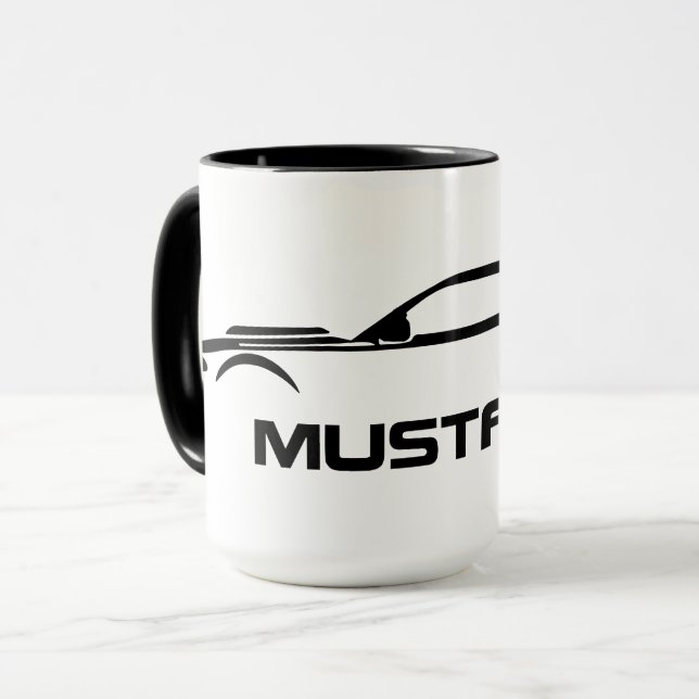 Taza de café Mustang (Anverso izquierdo)