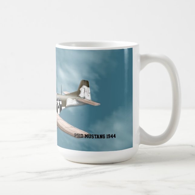 Taza De Café Mustang P51D (Derecha)