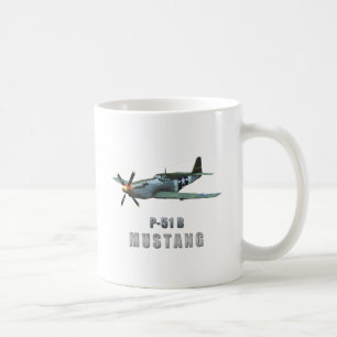 Taza De Café Mustango de P-51 B