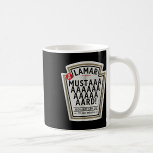 Taza De Café Mustard Lamar Tv Off Usa tu gracioso mostaza