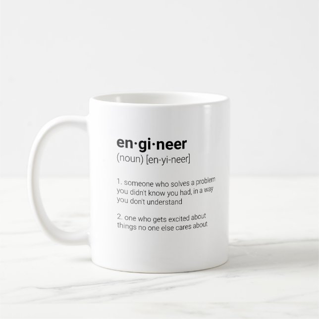 Taza De Café Mutación de definición de ingeniería (Izquierda)