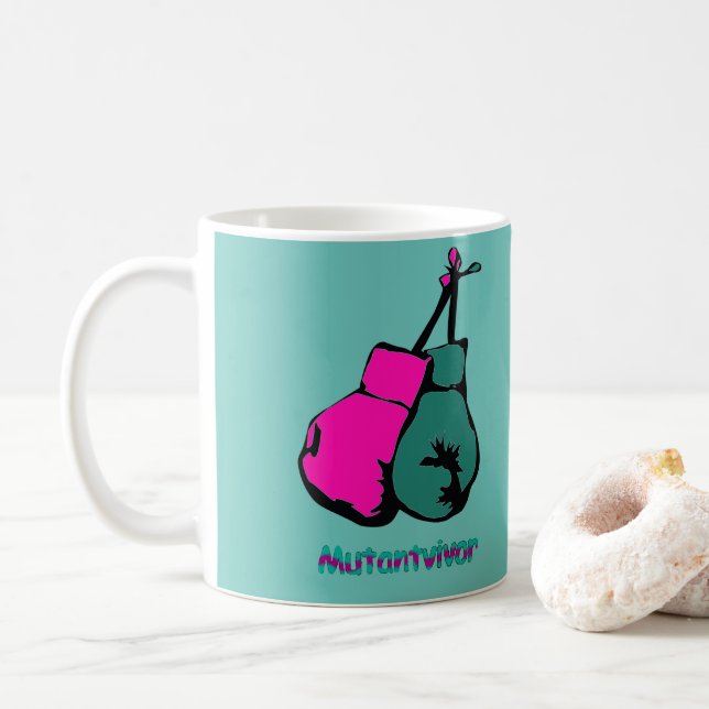 Taza De Café Mutantsobreviviente (Con donut)