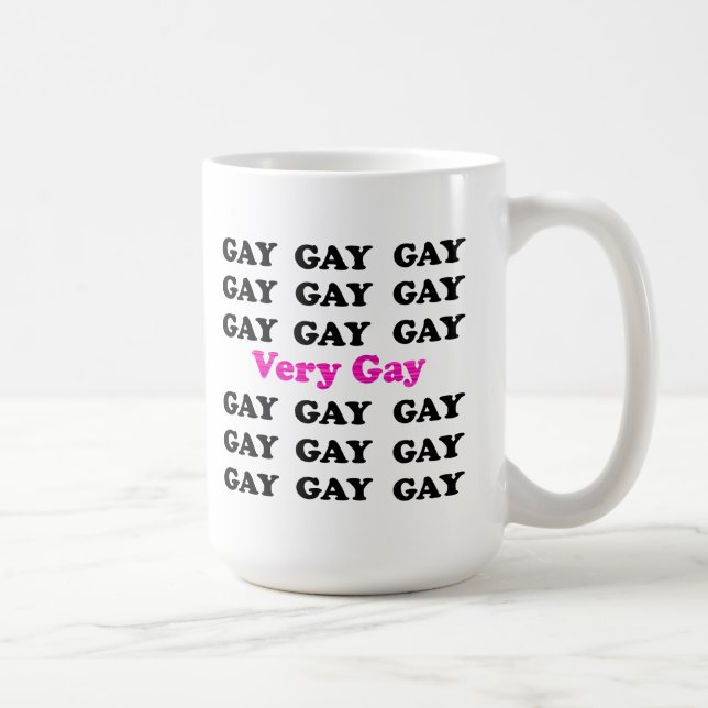 Taza De Café Muy gay (Derecha)