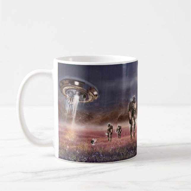 Taza De Café Muy Guay Alien Planet (Izquierda)