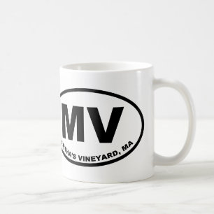 Taza De Café MV del viñedo de Martha
