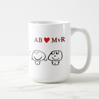 Taza De Café "MVR del corazón del AB "