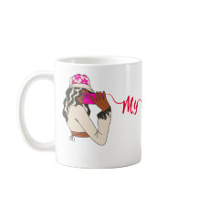 My Bestie Call Mug - Chicas Chateando el diseño