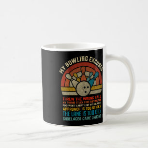 Taza De Café My Bowling explica el divertido Bowler retro vinta