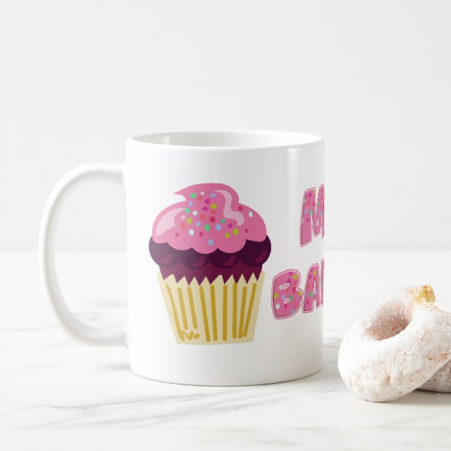 Taza De Café My Cake Baking Fun Cooking Design (Con donut)