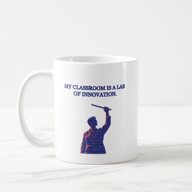 Taza De Café My Classroom Lab of Innovation Science Educator (Izquierda)