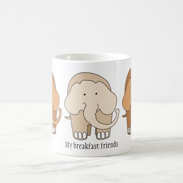 Taza De Café My Elephant Breakfast Mug (Centro)