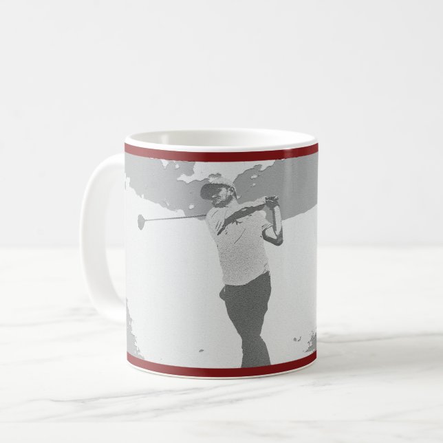 Taza De Café My Favorite Golf Coach (Anverso izquierdo)