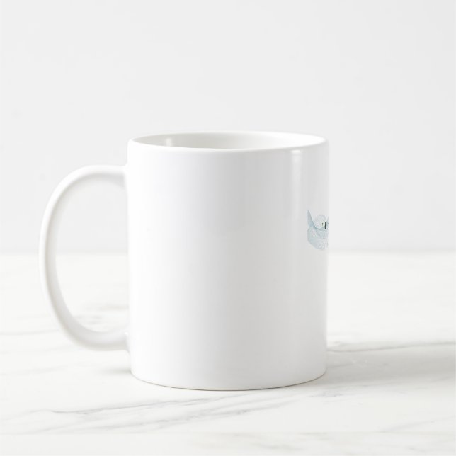 Taza De Café My Kind of Silence – Minimal Calm Quote (Izquierda)