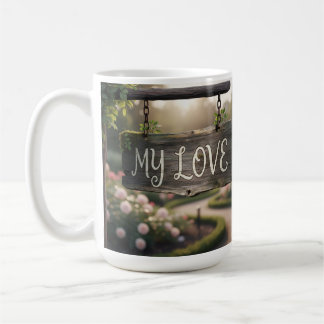 Taza De Café My Love Mug | Romantic Coffee Mug Gift for Couples