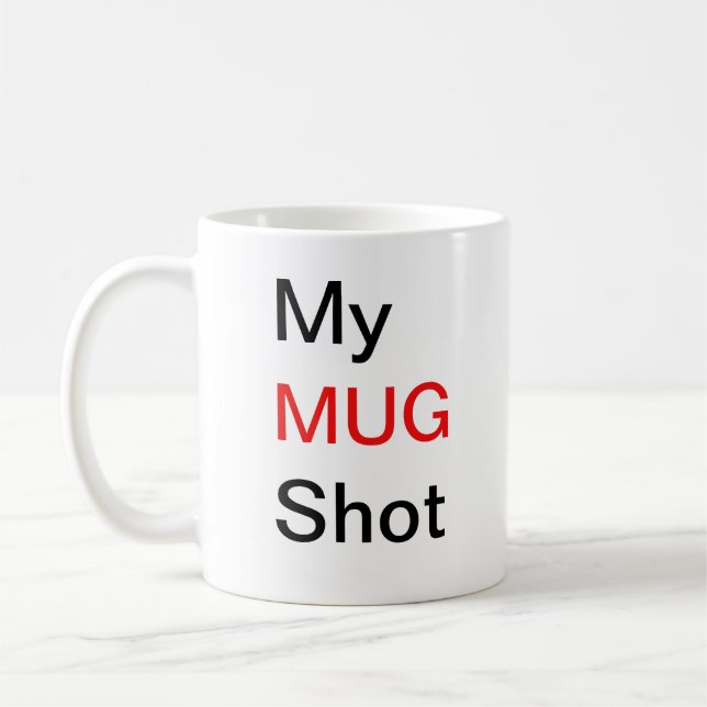 Taza De Café My Mug Shot (Izquierda)