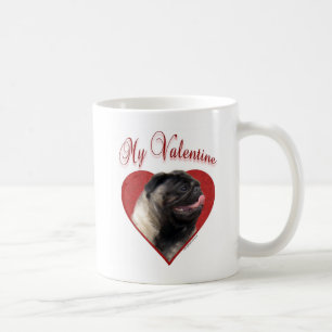 Taza De Café My Pug Valentine