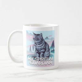 Taza De Café My Spiritual Guardian Cat Mug