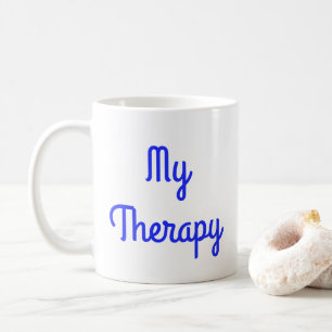 Taza De Café My Therapy Mug