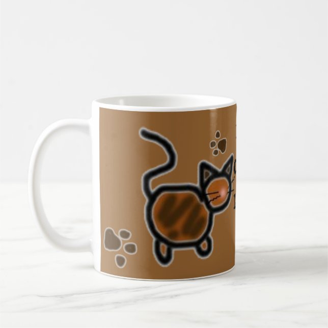 Taza De Café MyCatsLoveMe (Izquierda)