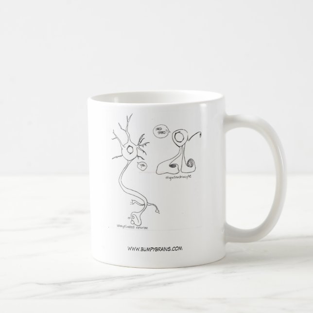 Taza De Café Myelin Pusher (Derecha)