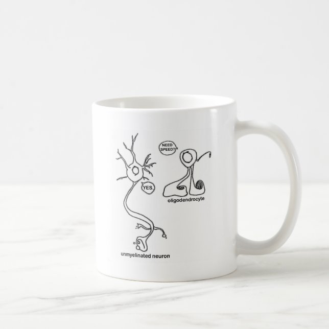 Taza De Café Myelin Pusher (Derecha)