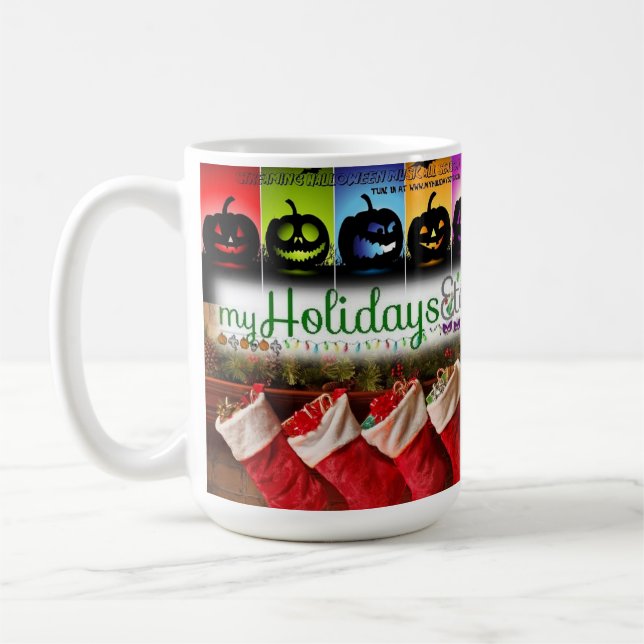 Taza De Café myHolidays Big Logo 2 Gran Mug (Izquierda)