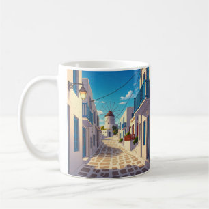 Taza De Café Mykonos Path Greece Cyclades Travel