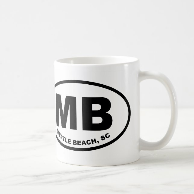 Taza De Café Myrtle Beach MB (Derecha)