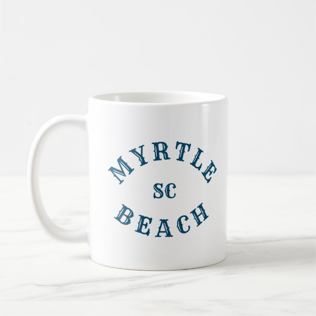 Taza De Café Myrtle Beach, South Carolina Coffee Mug (Izquierda)