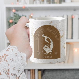 Taza De Café Mystic Pisces Zodiac Stars Horoscope