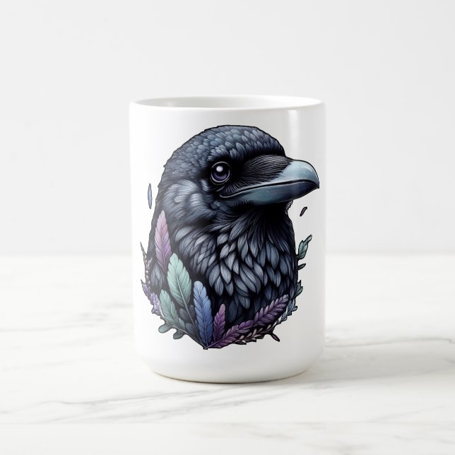 Taza De Café Mystic Raven (Centro)