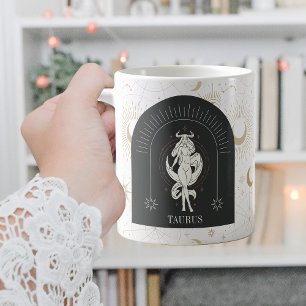 Taza De Café Mystic Taurus Zodiac Stars Horoscope