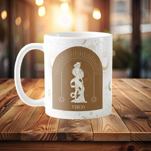 Taza De Café Mystic Virgo Zodiac Stars Horoscope