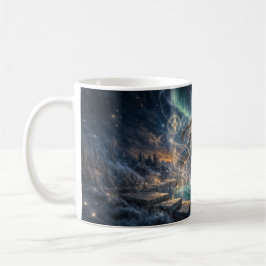 Taza De Café Mystical Celestial Sorceress Mug – Golden Fantasy 
