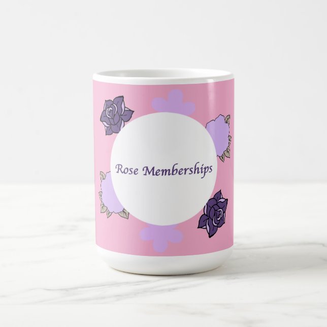 Taza De Café MysticalRoseFavours Rose Memberships Mug (Centro)