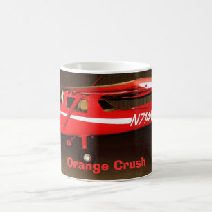 Taza De Café N714NY, agolpamiento anaranjado