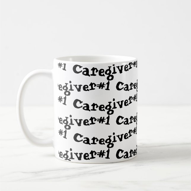 TAZA DE CAFÉ N.º 1 MUCHO CUIDADOR (Izquierda)