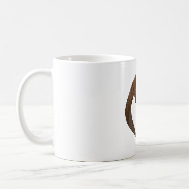 Taza De Café N es para el Otter del río Neotropical (Izquierda)