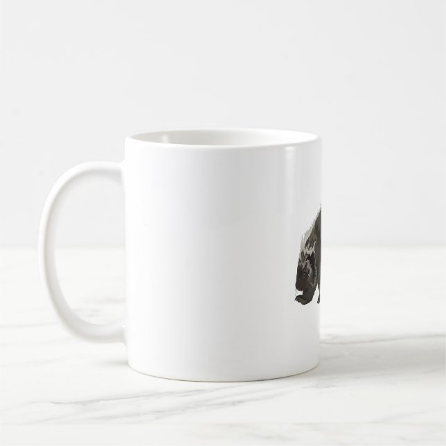 Taza De Café N es para Porcupine Norteamericano (Izquierda)