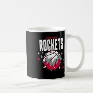 Taza De Café N Houston Rockets Boceto de estrellas de Doodle
