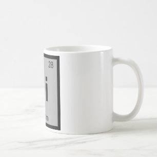 Taza De Café N - Nihilismo Filosofía Química Tabla Periódica