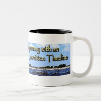 Taza de café na escrito de la cronología