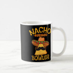 Taza De Café Nacho Promedio de Bowler Mexicano Cinco De Mayo