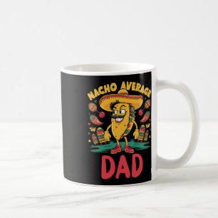 Taza De Café Nacho Promedio de Papá Mexicano Coincidencia Cinco