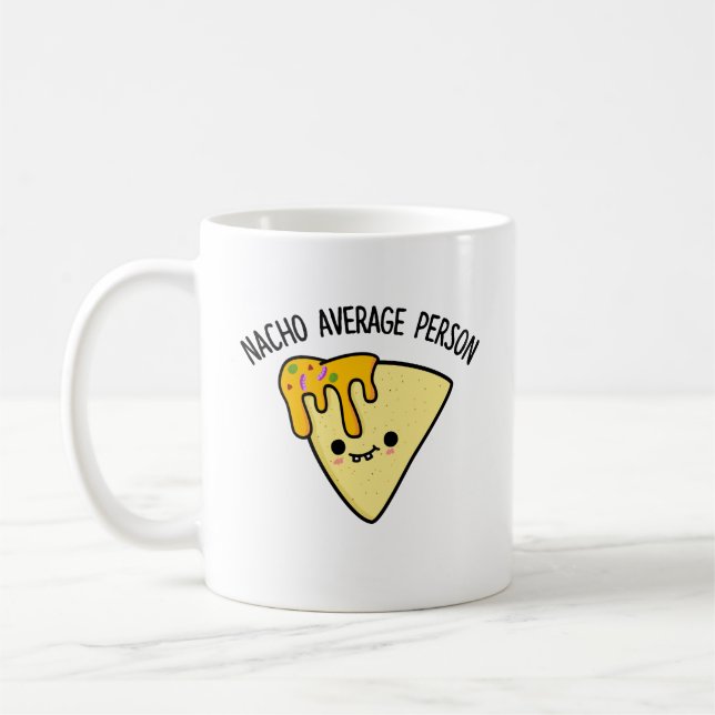 Taza De Café Nacho Promedio Persona Divertida Bolla de Alimento (Izquierda)